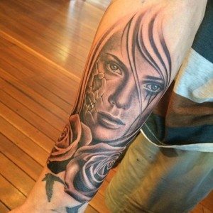 Kei Portrait Tattoo