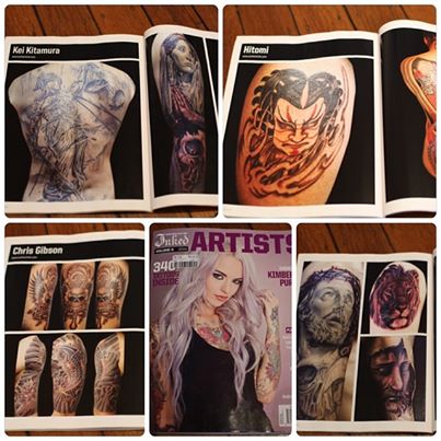 Inked Artists Authentink Chris Hitomi Kei