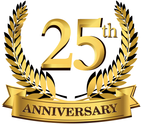 Game Of Thrones 25th Anniversary 25 Years Silver Jubilee Logo