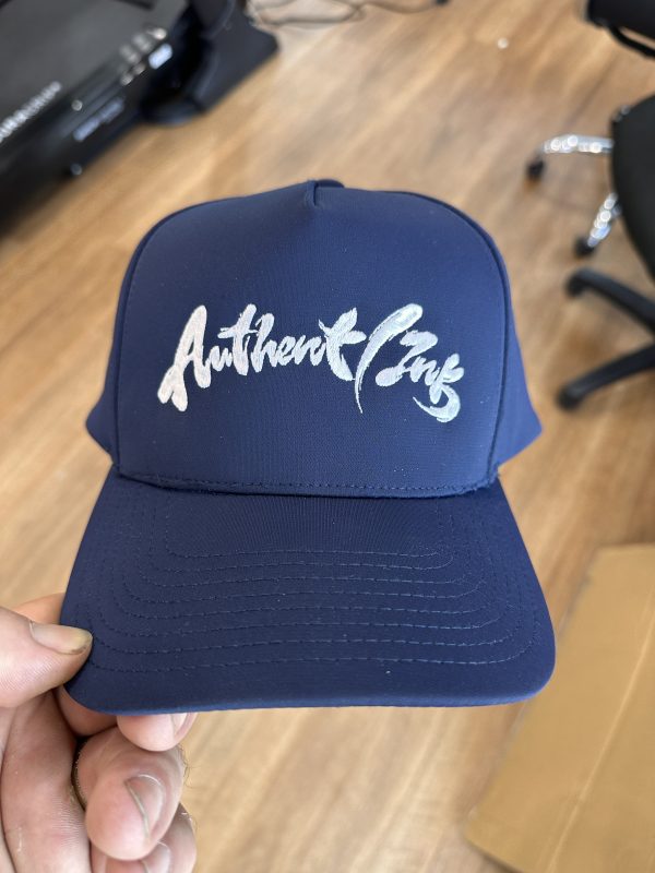 Authentink Lettering Brushstroke Embroidered Cap - Image 4