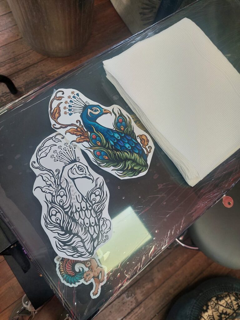 PEACOCK TATTOO WITH KAEDE 2 046e94c7 c74c 48f8 abe5 08e2b79f7e1b