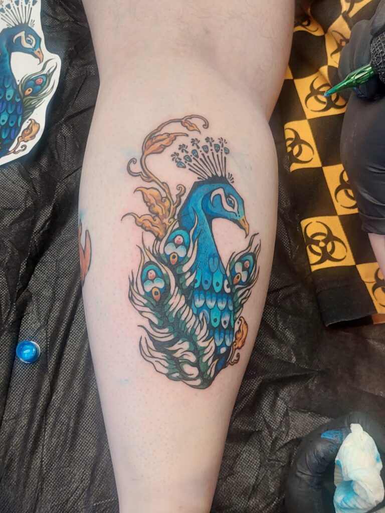 PEACOCK TATTOO WITH KAEDE 15 63bab359 83e2 4b5a 861a 229ae1db3ea3