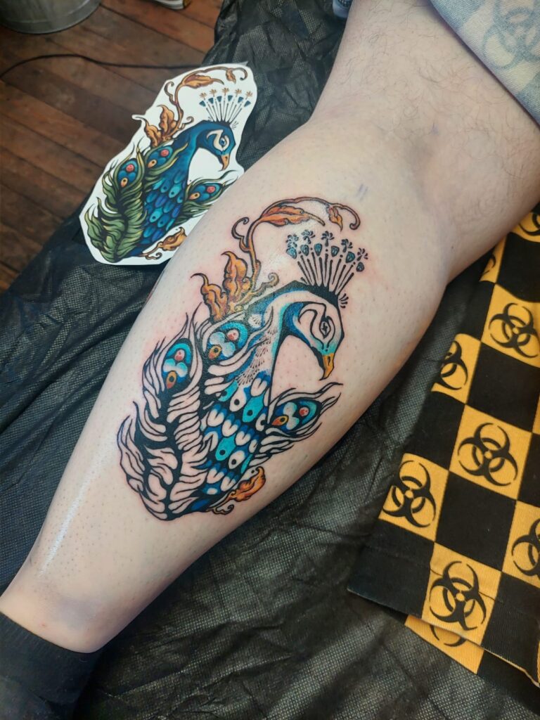 PEACOCK TATTOO WITH KAEDE 13 c363b712 df4d 4a09 a65c 60c63622d76d 1