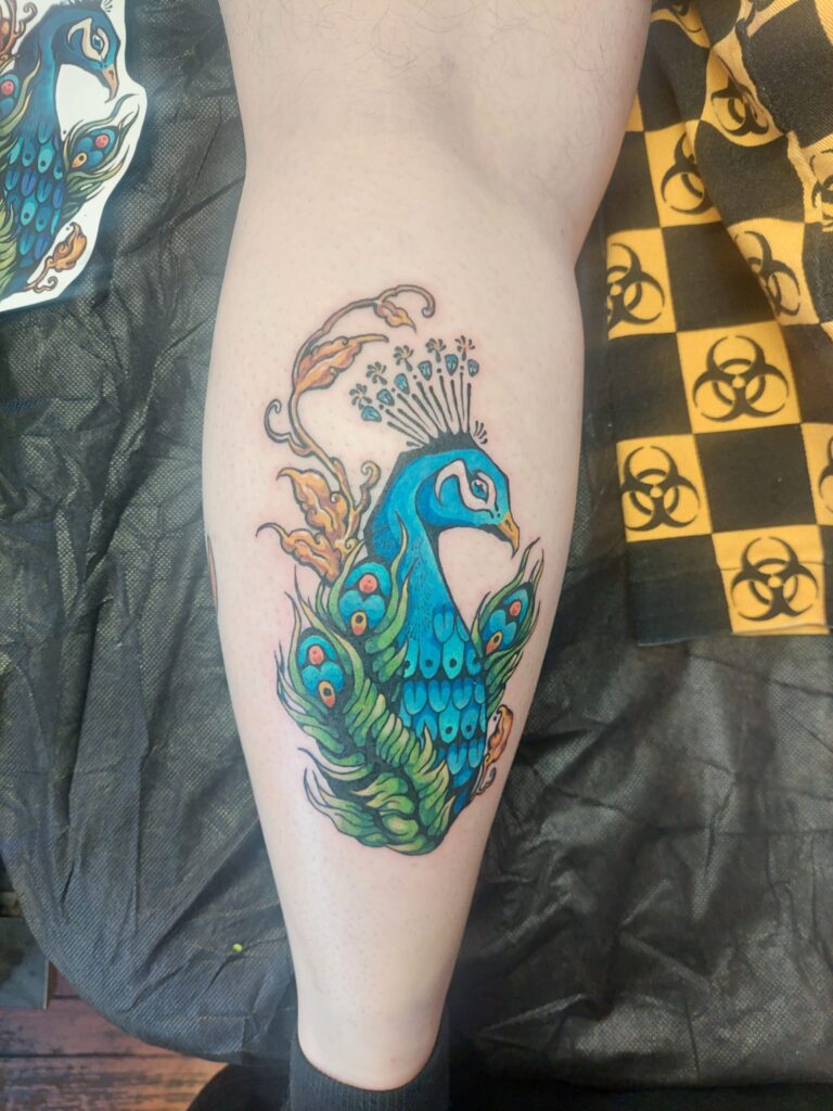 PEACOCK TATTOO WITH KAEDE 17 eb37e914 f95b 4a3c a271 54816097ae67