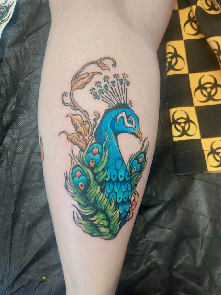 PEACOCK TATTOO WITH KAEDE 18 ecbbc12e afe4 4900 ae24 c3d5863592b9