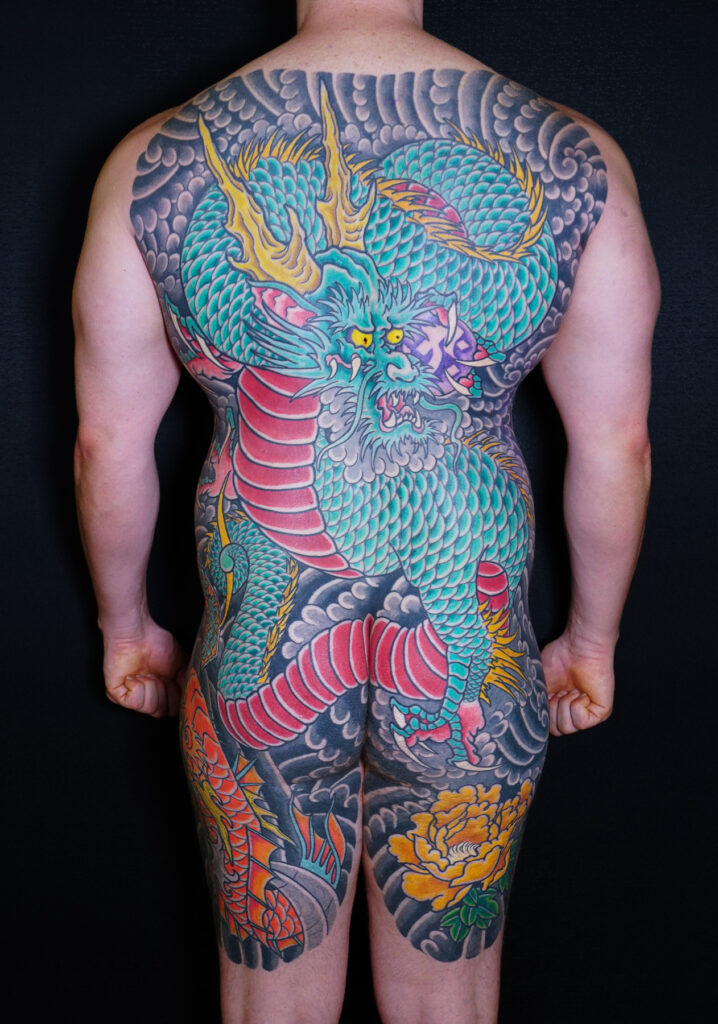 What Your Japanese Tattoo Actually Means — Koi, Dragon, Snake, Hannya 2 irezumi dragon backpiece